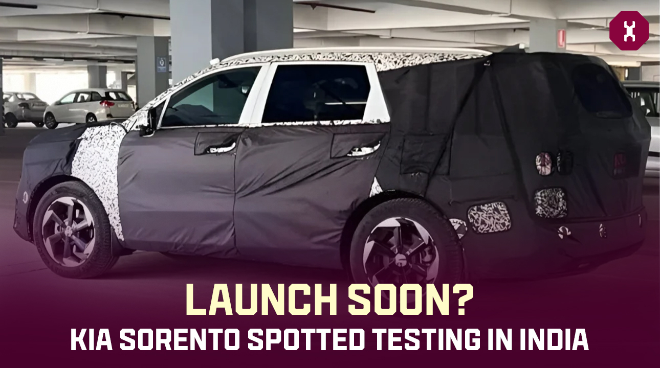 Kia Sorento Spotted Testing in India: Possible Launch Soon?