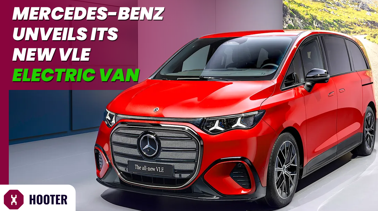 Mercedes-Benz unveils its new VLE electric van.