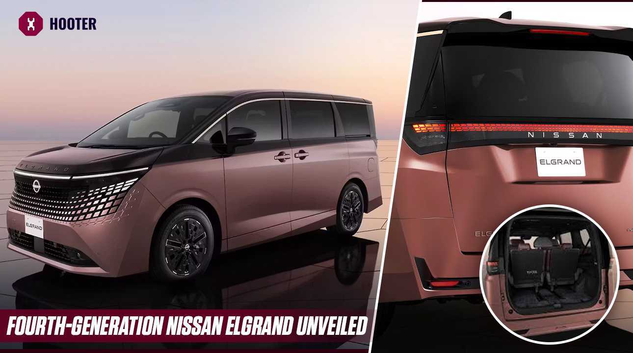 Fourth-Generation Nissan Elgrand Makes Its Debut