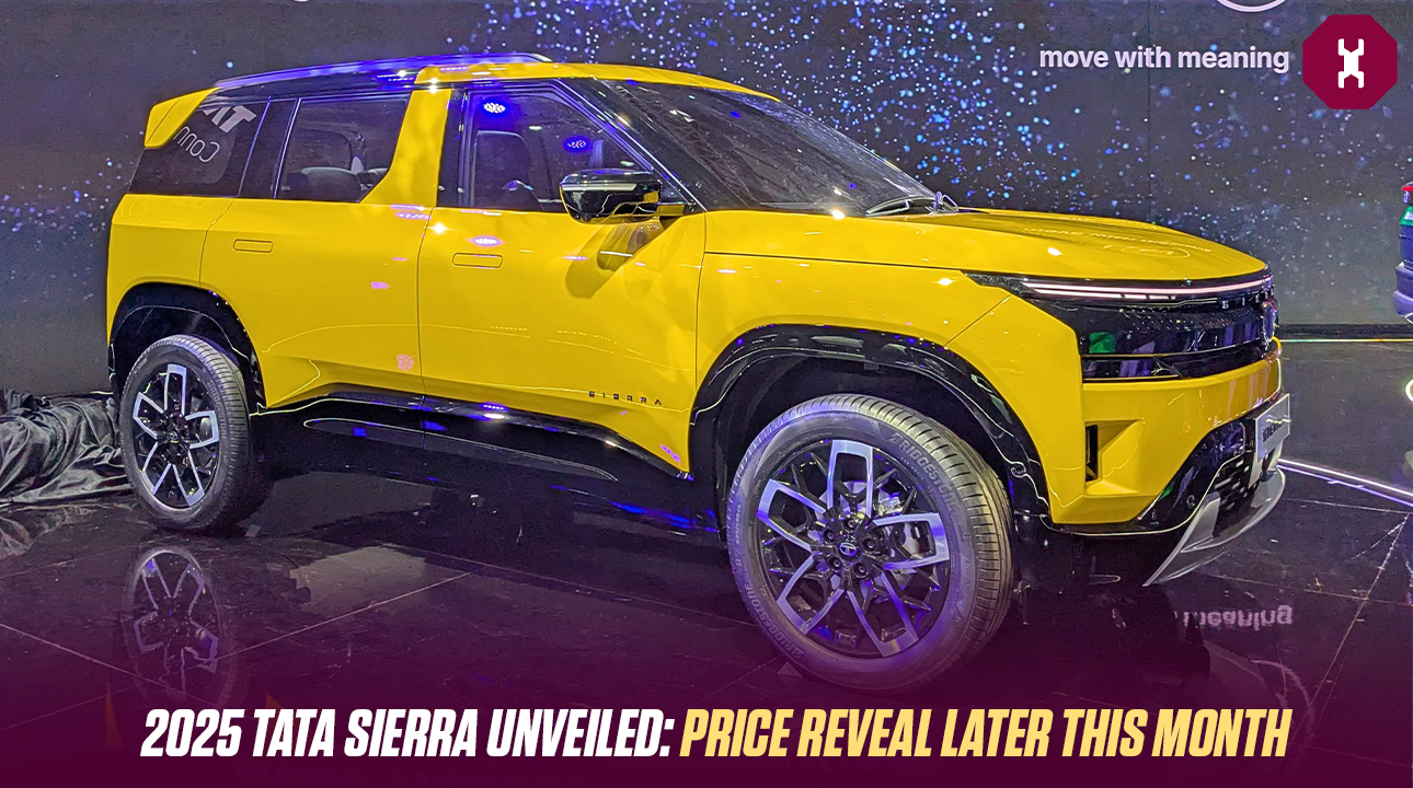 2025 Tata Sierra Revealed: Full Look Out Now
