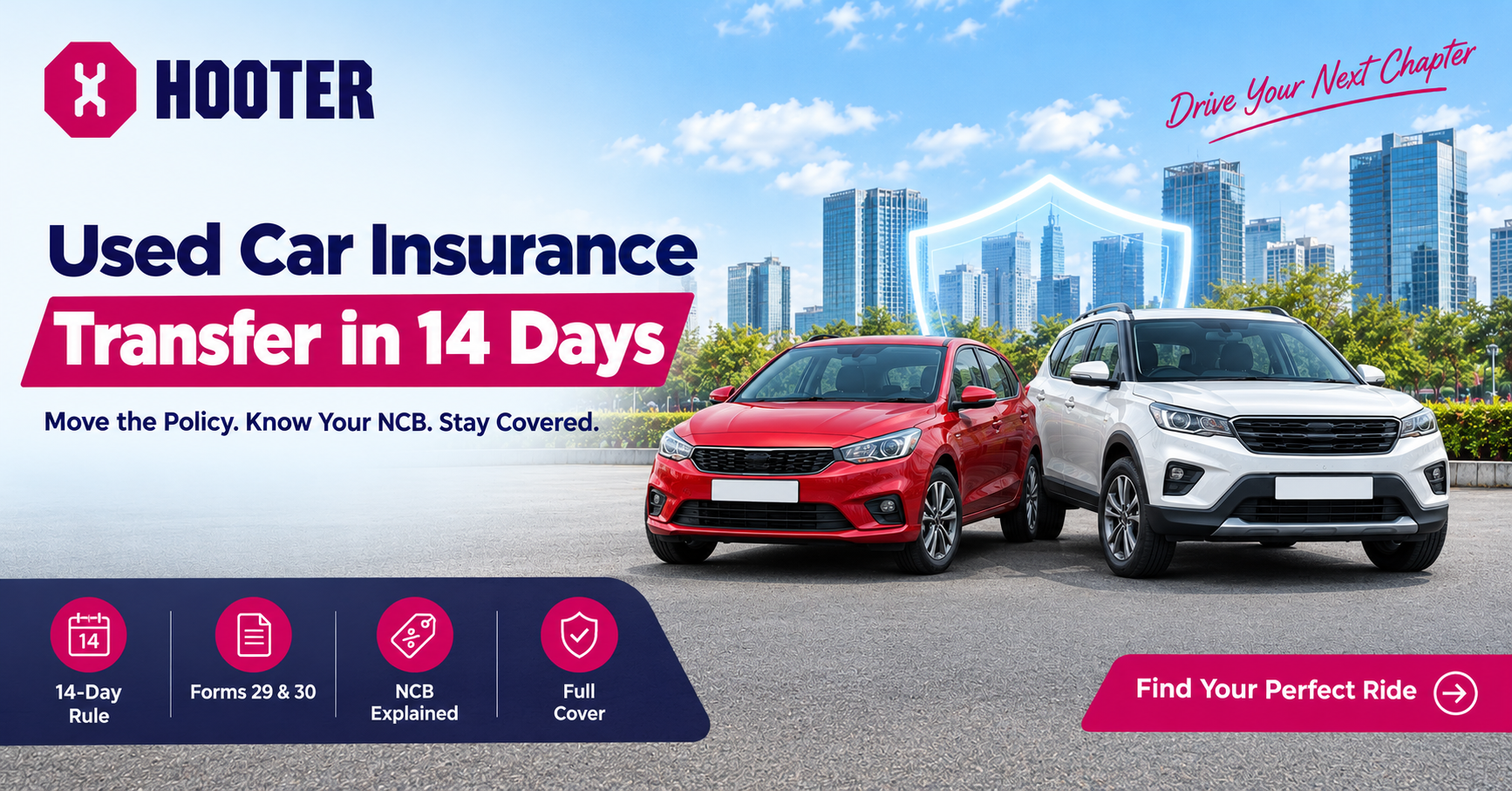 Used Car Insurance Transfer in Delhi: The 14-Day Rule and Your NCB | Hooter Used Car Insurance Transfer in Delhi: The 14-Day Rule and Your NCB | Hooter