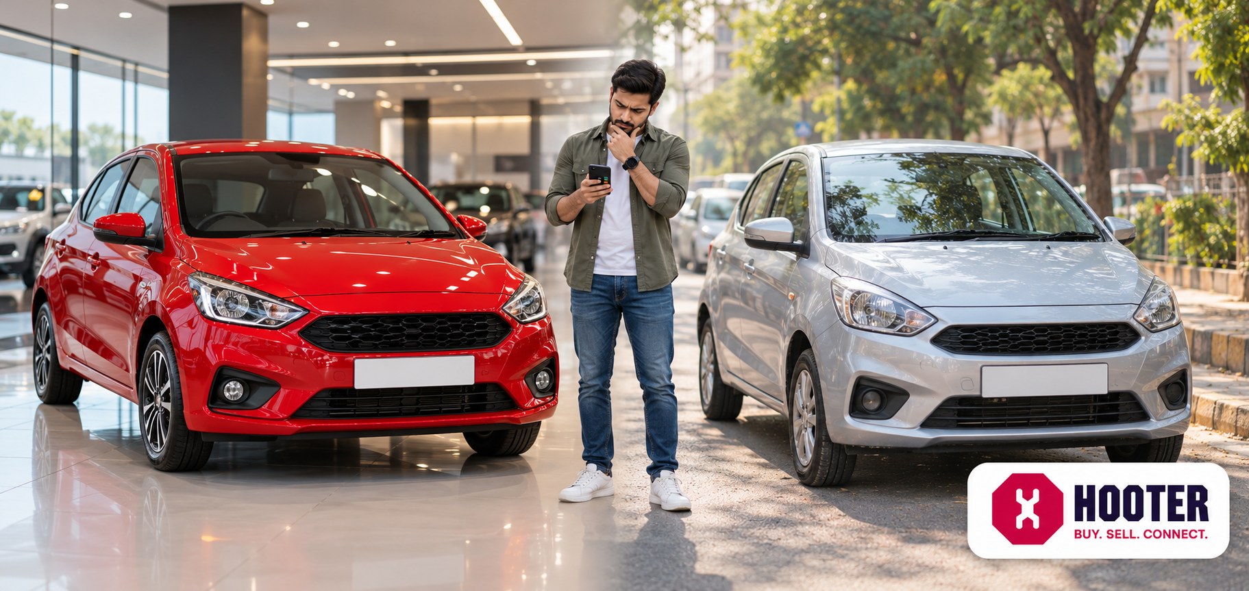 New Car vs 3-Year-Old Used Car After GST 2.0: Which Is Cheaper in Delhi NCR? | Hooter New Car vs 3-Year-Old Used Car After GST 2.0: Which Is Cheaper in Delhi NCR? | Hooter
